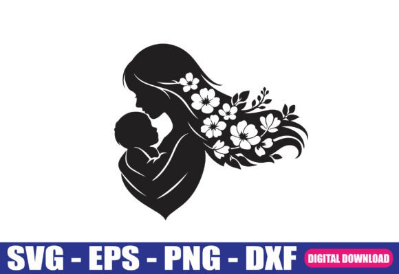 Floral Mother and Baby SVG Review